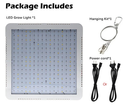 2000W Grow Light Full Spectrum Phytolamp for Plants