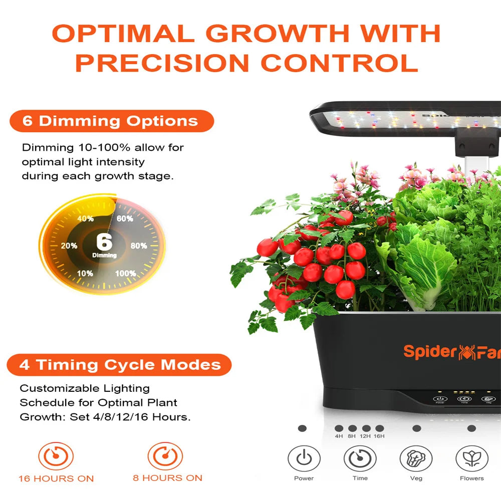 Smart G12 Indoor Hydroponic Grow System