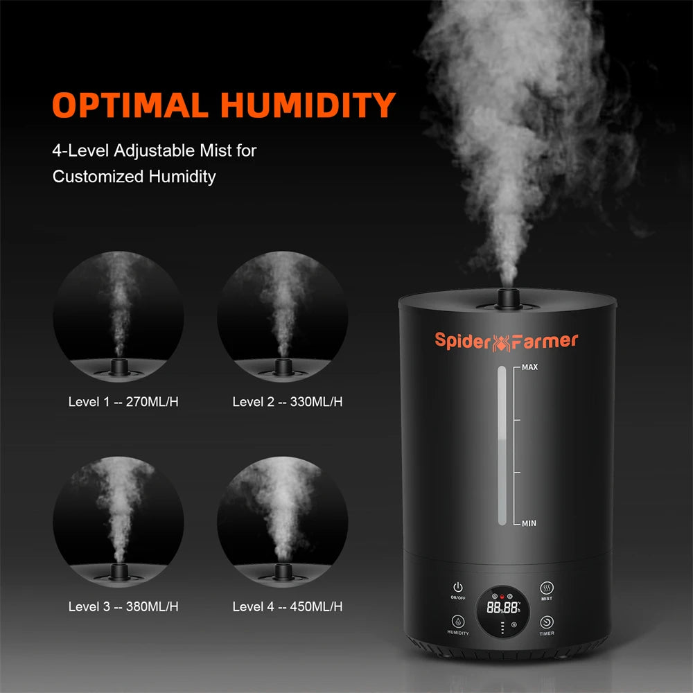 6L Cool Mist Humidifier for Plants