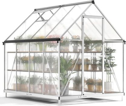 6x8 - 8x10 Updated Frame Structure Greenhouse