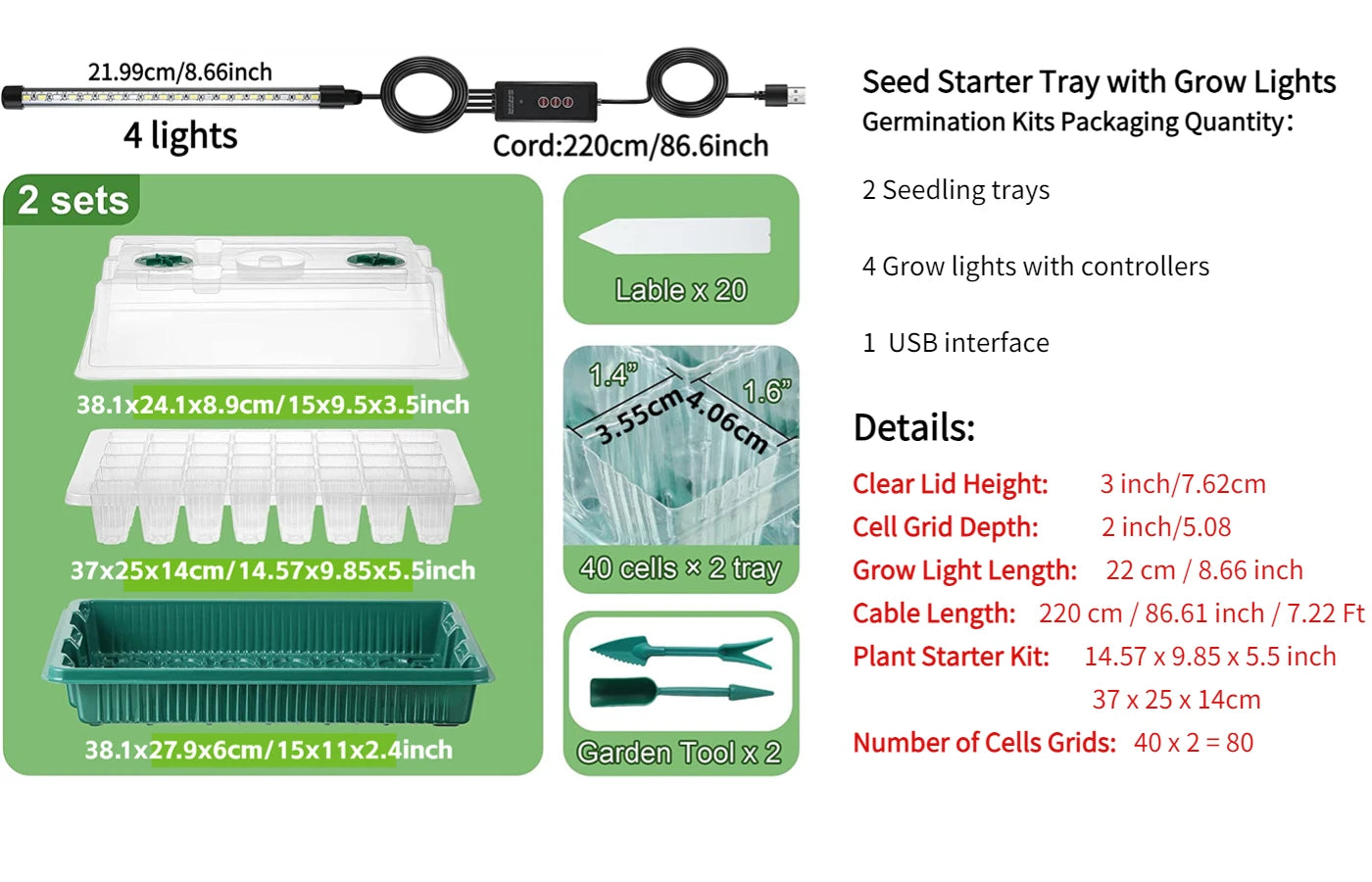 Green Seed Germination Kit