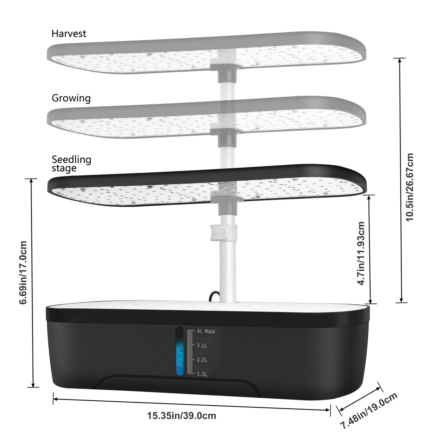 12 Pods Hydroponics Growing Box