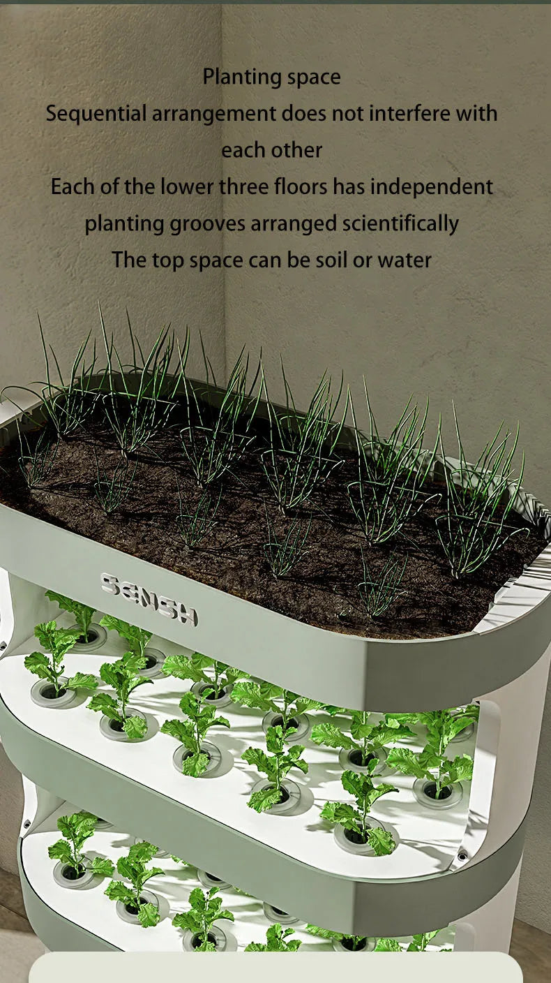 4 Layer Hydroponics Growing Box