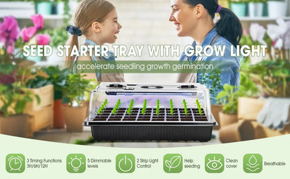 Black Seed Germination Tray