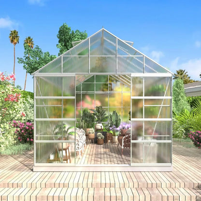 16 x 10 Ft Premium Plant Greenhouse