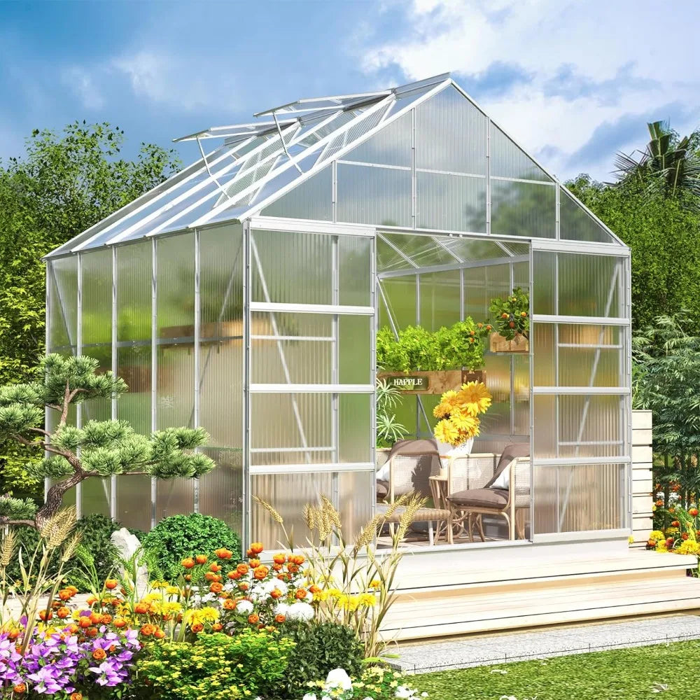 16 x 10 Ft Premium Plant Greenhouse