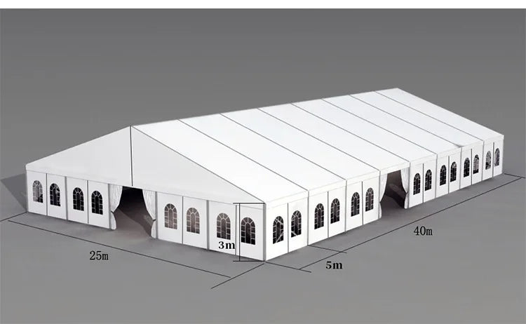 Outdoor Aluminum Alloy Industrial Greenhouse Activity Tent