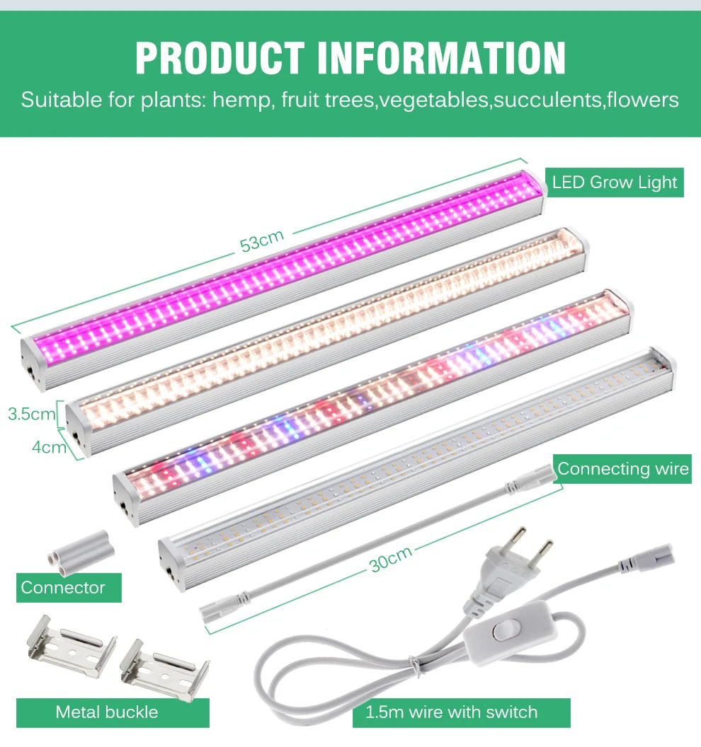 Plant Growing Lamp Bars