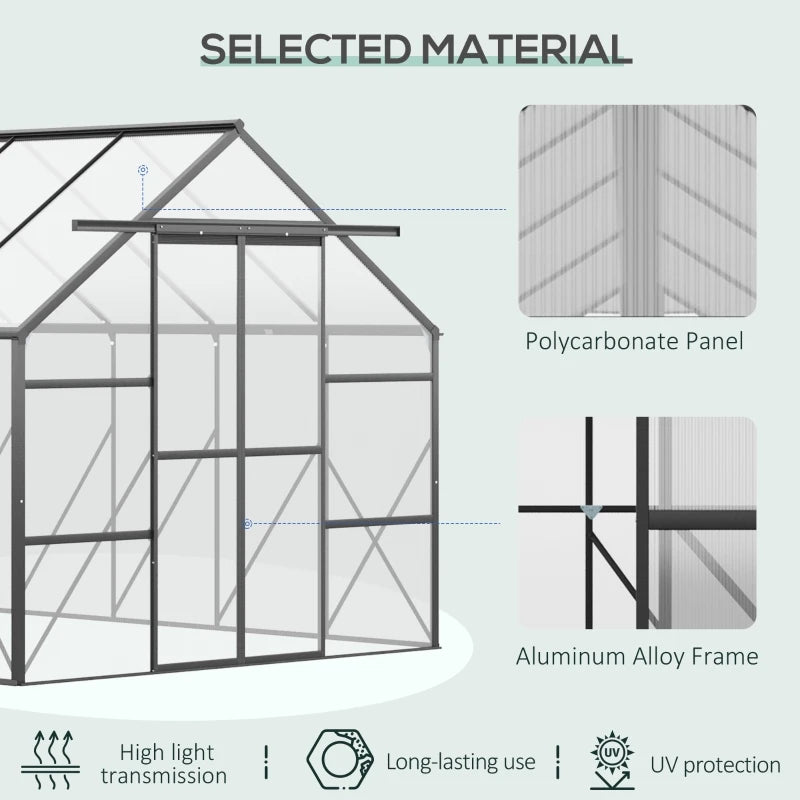 20 x 8 Ft Garden Greenhouse Proflex