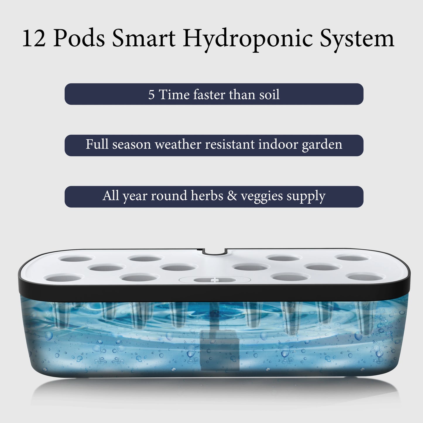 12 Pods Hydroponics Growing Box